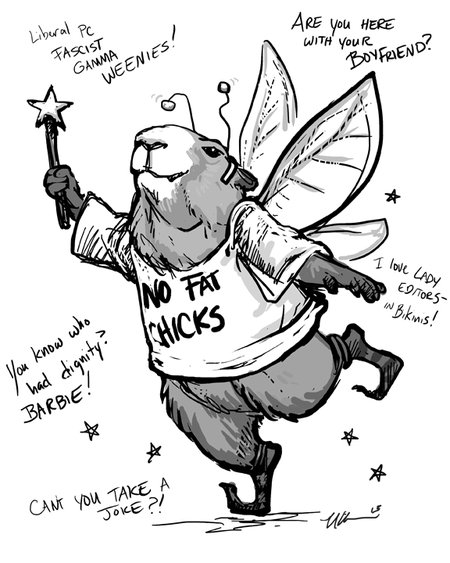 Fannish Misogyny Fairy (c) Ursula Vernon