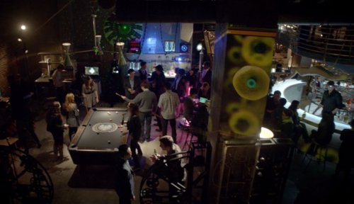 The kids from Pacific Tech only wish they had an underground club this cool. © Marvel Studios/ABC