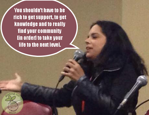 Con runner Oni Hartstein stands up for "regular" convention attendees. © Onezumi Events, Reimagined by Geeking Out About